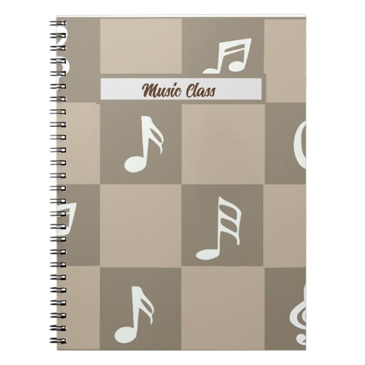 Carnet Cours de musique : (Devant)