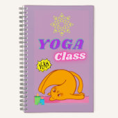 Carnet cours de yoga (Recto)