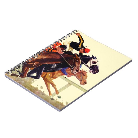 Carnet Course de pur sang (Côté gauche)