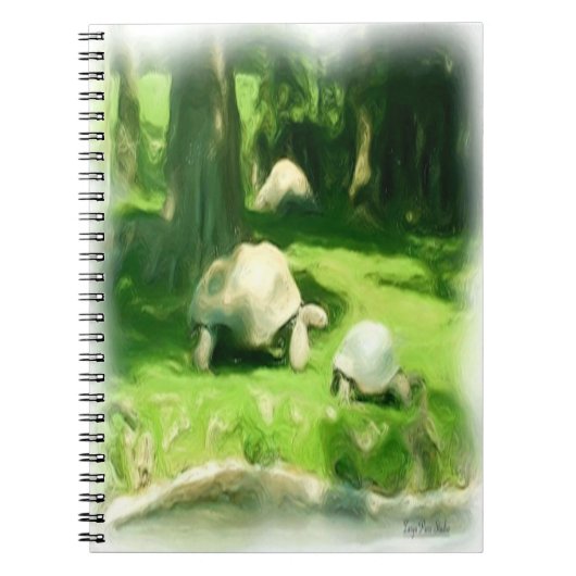 Carnet Course de tortues (Devant)