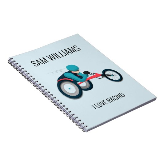 Carnet Course en fauteuil roulant (Côté Droit)