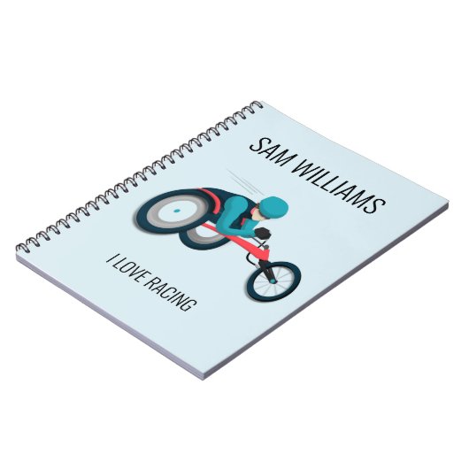 Carnet Course en fauteuil roulant (Côté gauche)