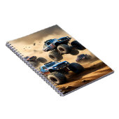 Carnet Courses de Monster Trucks dans le désert, (Côté Droit)