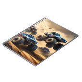 Carnet Courses de Monster Trucks dans le désert, (Côté gauche)