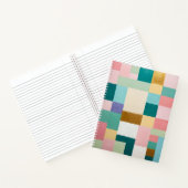 Carnet Courte géométrique pastel (Intérieur)