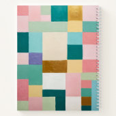 Carnet Courte géométrique pastel (Dos)