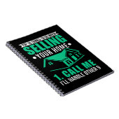 Carnet Courtier immobilier propriété Funny Immobilier Age (Côté Droit)