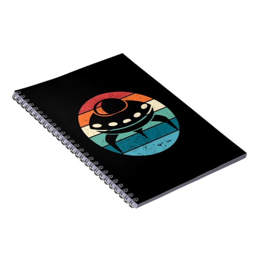 Carnet Couset rétro UFO (Côté Droit)