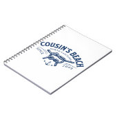 Carnet Cousin's Beach NC L'été je suis devenu assez (Côté gauche)