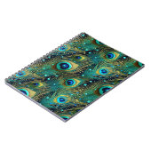 Carnet Coussin de jet Peacock Passion (Côté gauche)