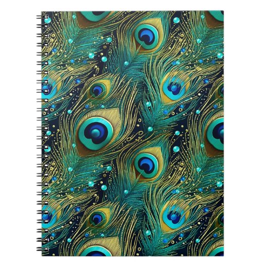 Carnet Coussin de jet Peacock Passion (Devant)