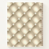 Carnet Coussin diamant or opulent (Dos)