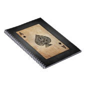 Carnet coussin jeté à l'as de pique (Côté Droit)