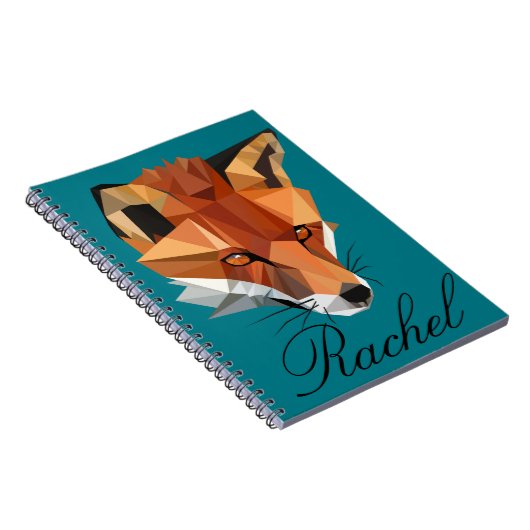 Carnet Coutume de Fox de polygone (Côté Droit)