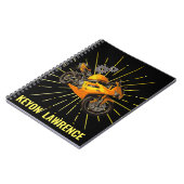 Carnet Coutume Vélo de course Les garçons de motocyclette (Côté gauche)