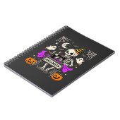 Carnet Couture de squelette d'Halloween Fantôme Citrouill (Côté gauche)