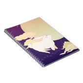 Carnet CouverCarnet de la Lune de lapin enchantée (Côté Droit)