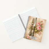 Carnet Couverts Floraux Vintage (Intérieur)