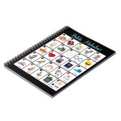 Carnet Couverture Alphabet de la Bible (Côté gauche)