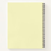 Carnet Couverture Classeur de l'enseignant sur mesure (Dos)
