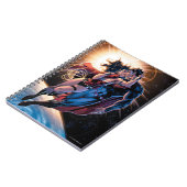 Carnet Couverture comique de la Ligue de Justice #12 Vari (Côté gauche)