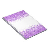 Carnet Couverture d'air pour iPad Parties scintillant vio (Côté Droit)