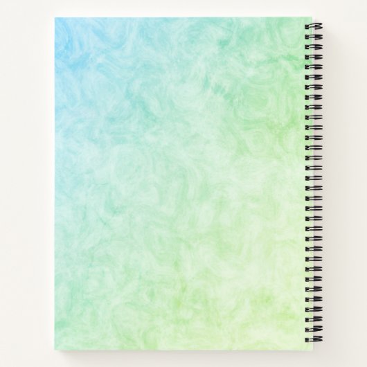 Carnet Couverture de garde de notes avec fond de texture  (Dos)