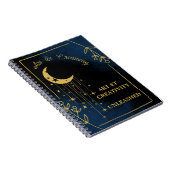 Carnet Couverture de la "créativité spirale céleste" (Côté Droit)