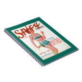 Carnet Couverture de magazine épicé (Côté Droit)