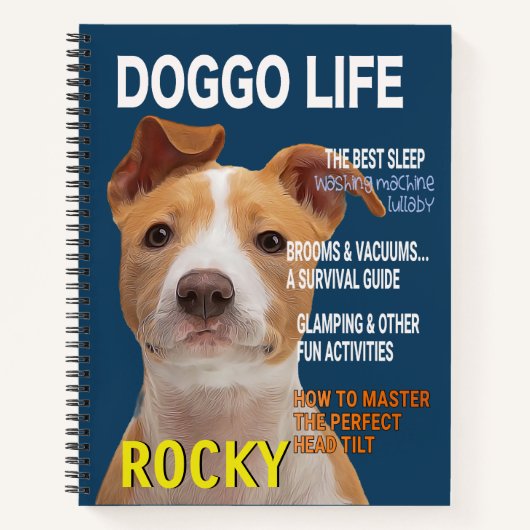 Carnet Couverture du magazine Pitbull Parody (Devant)