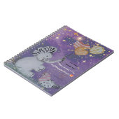 Carnet Couverture "Eleze Elephant & Polka Hen" (Côté gauche)