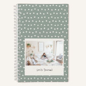 Carnet Couverture photo à puce personnalisée (Recto)