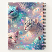 Carnet Couverture souple à monogramme avec imprimé léopar (Dos)