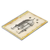 Carnet Couverture vintage de la ruche (Côté gauche)