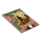 Carnet Couverture vintage des pompiers des années 1880 (Côté Droit)