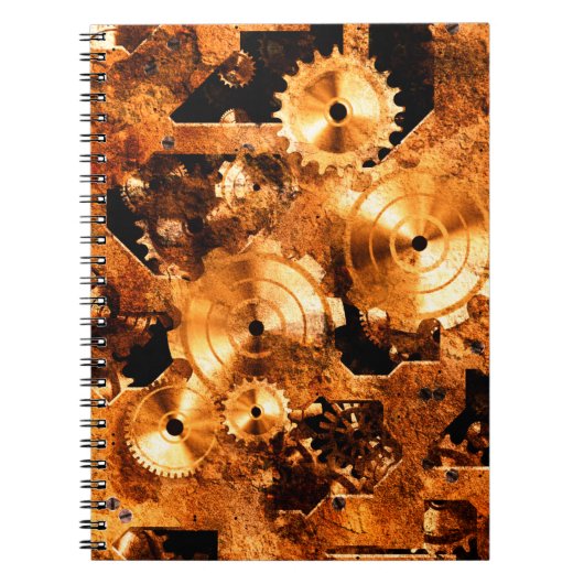 Carnet Couvre-Attelage Steampunk (Devant)