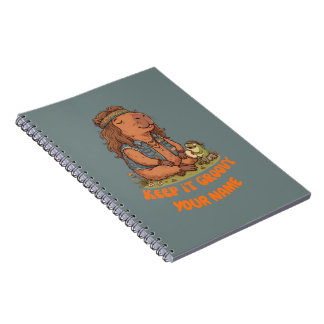 Carnet Couvre Capybara Reste Hippie Personnalisé Rétro