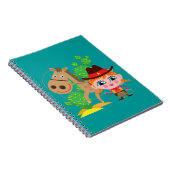 Carnet Cow-girl et cheval (Côté Droit)