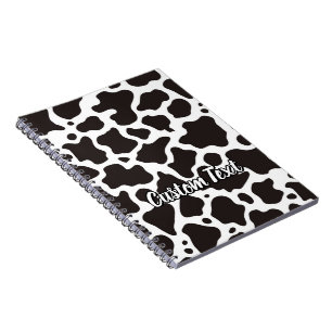 Carnet Cow Pattern Notebook