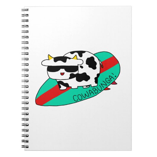 Carnet Cowabunga (Devant)