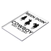 Carnet cowboy (Côté gauche)