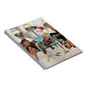 Carnet Cowboy endormi dans le salon de beauté (Côté Droit)