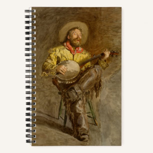 Carnet Cowboy espagnol chantant avec une chanson de piste