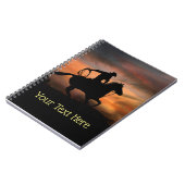 Carnet Cowboy et Horse Racing au soleil (Côté gauche)