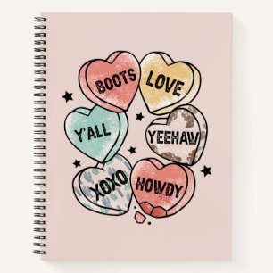 Carnet Cowboy Love - Western Hearts