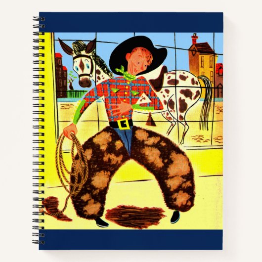 Carnet cowboy mignon (Devant)