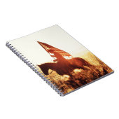 Carnet Cowboy Portrait USA Flag Thème. (Côté Droit)