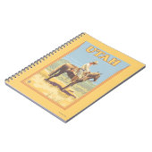 Carnet Cowboy (Vue latérale)Utah (Côté gauche)