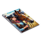 Carnet Cowgirl et Horse Western (Côté Droit)