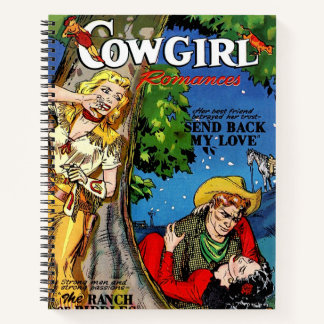 Carnet Cowgirl Romance La trahison Vintage BD